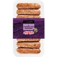 Iceland Luxury 8 Cumberland Sausages 454g