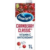 Ocean Spray Cranberry Classic Juice 1 Litre