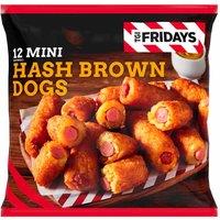 TGI Fridays 11 (approx.) Mini Hash Brown Dogs 385g
