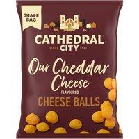 Cathedral City Our Cheddar Cheese Flavoured Cheese Balls 120g