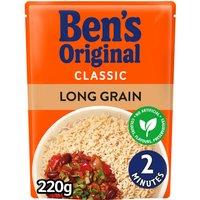Bens Original Long Grain Microwave Rice 220g