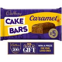 Cadbury Caramel Chocolate Cake Bars 5 pack