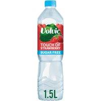 Volvic Touch of Fruit Strawberry Sugar Free Still Flavoured Water 1.5L