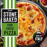Iceland Stonebaked Four Cheese Pizza 360g