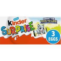 Kinder Surprise Milk Chocolate Egg With Avengers Toy Multipack 3 x 20g