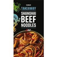 Iceland Shanghai Beef Noodles 375g