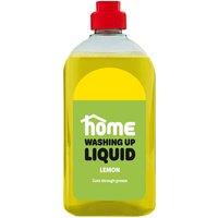 Home Washing Up Liquid Lemon 500ml