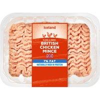 Iceland Class A Fresh British Chicken Mince 500g