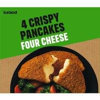 Iceland 4 Crispy Pancakes Four Cheese 250g