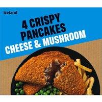 Iceland 4 Crispy Pancakes Cheese & Mushroom 250g