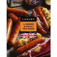 Iceland Luxury 6 Cheese & Chilli Top Dogs 480g