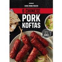 Iceland 6 Chinese Pork Koftas 300g