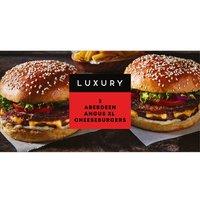 Iceland Luxury 2 Aberdeen Angus XL Cheeseburgers 366g