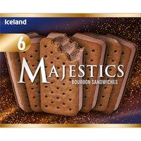 Iceland Majestics Bourbon Sandwich 270g