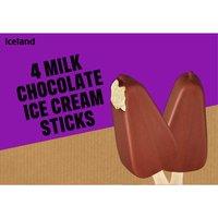 Iceland Milk Chocolate Ice Cream Sticks 252 g