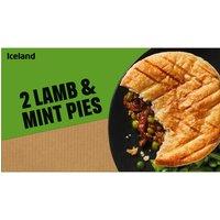 Iceland 2 Lamb & Mint Pies 240g