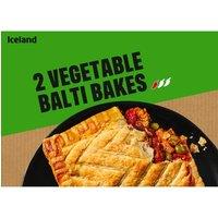 Iceland 2 Vegetable Balti Bakes 280g