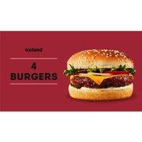 Iceland 4 Burgers 228g