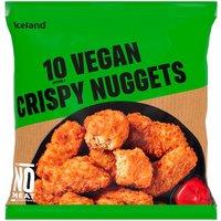 Iceland 10 Vegan Crispy Nuggets 200g