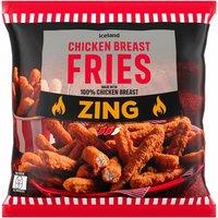 Iceland Zing Chicken Breast Fries 500g