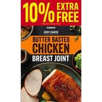 Iceland Butter Basted Chicken Breast Joint 578g