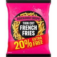 Iceland Ridiculously Crispy Thin Cut French Fries 1.44kg