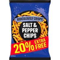 Iceland Ridiculously Crispy Salt & Pepper Chips 1.080kg