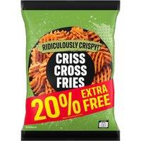 Iceland Criss Cross Fries 840g
