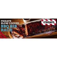 TGI Fridays Slow Cooked BBQ Rib Rack 575g