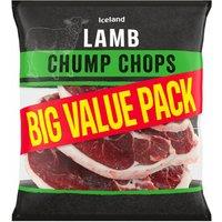 Iceland Lamb Chump Chops 800g