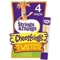 Strings & Things Twisted Cheestrings 4 x 20g (80g)