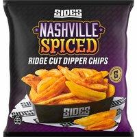 Sides Nashville Spiced Ridge Cut Dipper Chips 600g