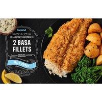 Iceland Salt & Pepper Lightly Dusted 2 Basa Fillets 310g