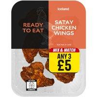 Iceland Satay Chicken Wings 290g