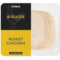 Iceland 6 Slices (Approx.) Roast Chicken 100g