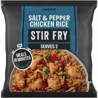 Iceland Salt & Pepper Chicken Rice Stir Fry 750g