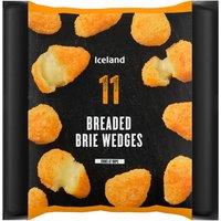 Iceland 11 (Approx). Breaded Brie Wedges 200g