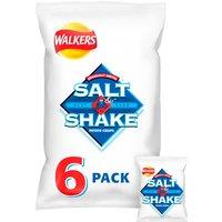 Walkers Salt & Shake Multipack Crisps 6x24g