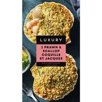 Iceland Luxury 2 Prawn & Scallop Coquille St Jacques 200g