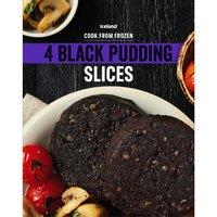 Iceland Black Pudding Slices 200g