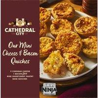 Cathedral City Our Mini Cheese & Bacon Quiches 194g