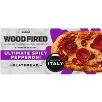 Iceland Spicy Pepperoni Flatbread 250g