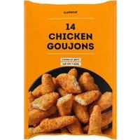 Iceland 14 (Approx.) Chicken Goujons 224g