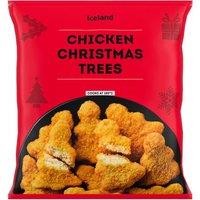 Iceland Chicken Christmas Trees 200g