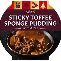 Iceland Sticky Toffee Sponge Pudding 300g