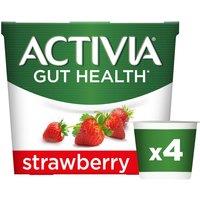 Activia Strawberry Gut Health Yoghurt Multipack 4x115g