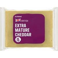 Iceland Extra Mature Cheddar Cheese 220g