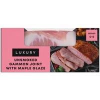 Iceland Luxury Unsmoked Gammon Joint with Maple Glaze 1.1kg