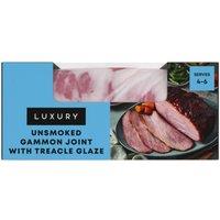 Iceland Luxury Unsmoked Gammon Joint with Treacle Glaze 1.1kg