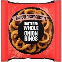 Iceland Battered Whole Onion Rings 400g